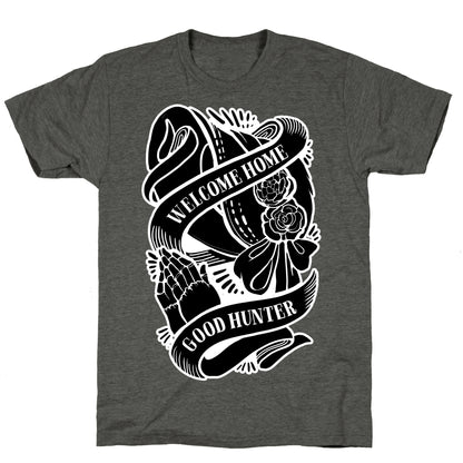 Welcome Home Good Hunter Unisex Triblend Tee
