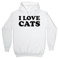 I Love Cats Hoodie