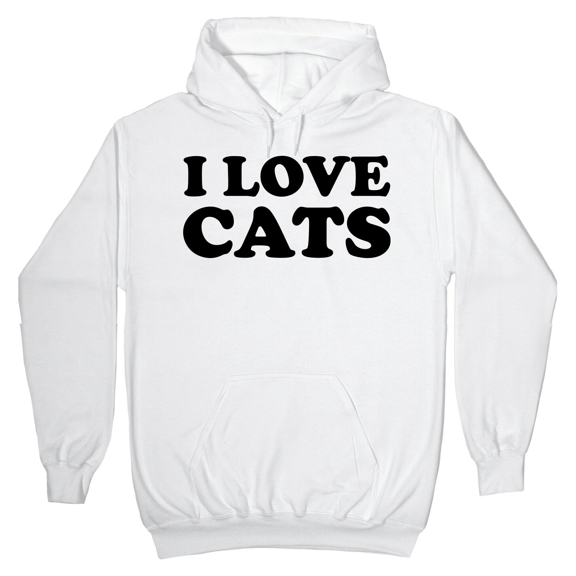 I Love Cats Hoodie