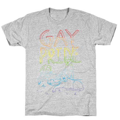 Gay Pride Of Lions T-Shirt