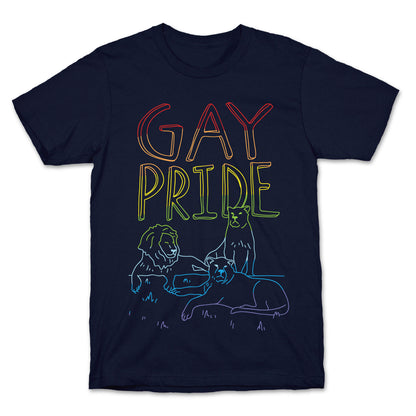 Gay Pride Of Lions T-Shirt
