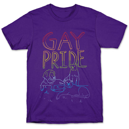 Gay Pride Of Lions T-Shirt