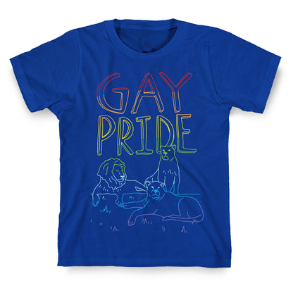 Gay Pride Of Lions T-Shirt