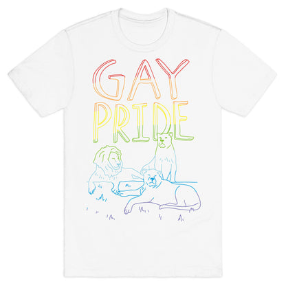 Gay Pride Of Lions T-Shirt