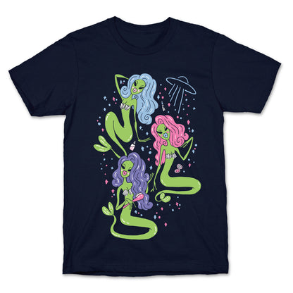 Mermaid Martians T-Shirt