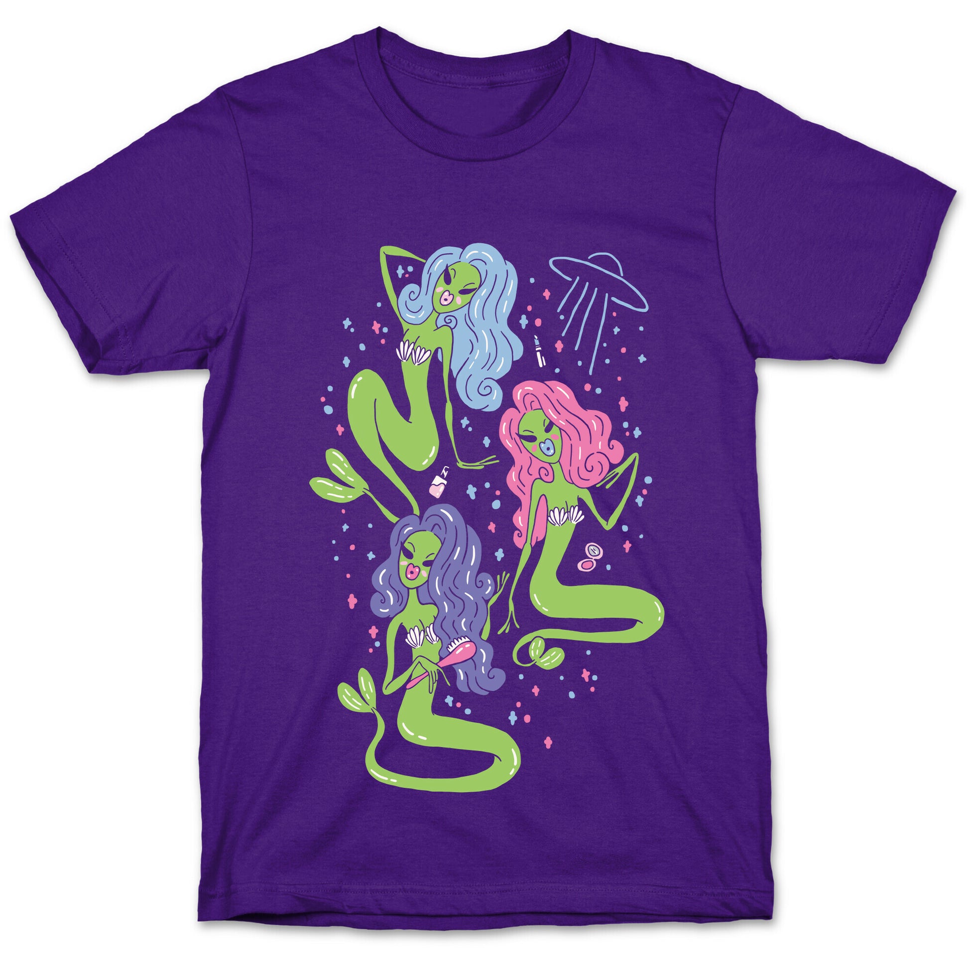 Mermaid Martians T-Shirt