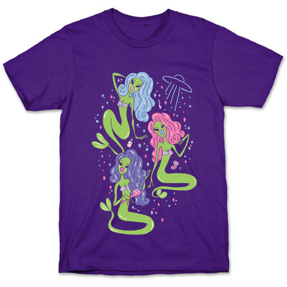 Mermaid Martians T-Shirt