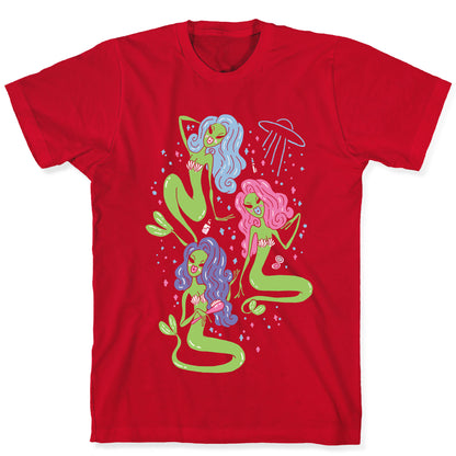 Mermaid Martians T-Shirt