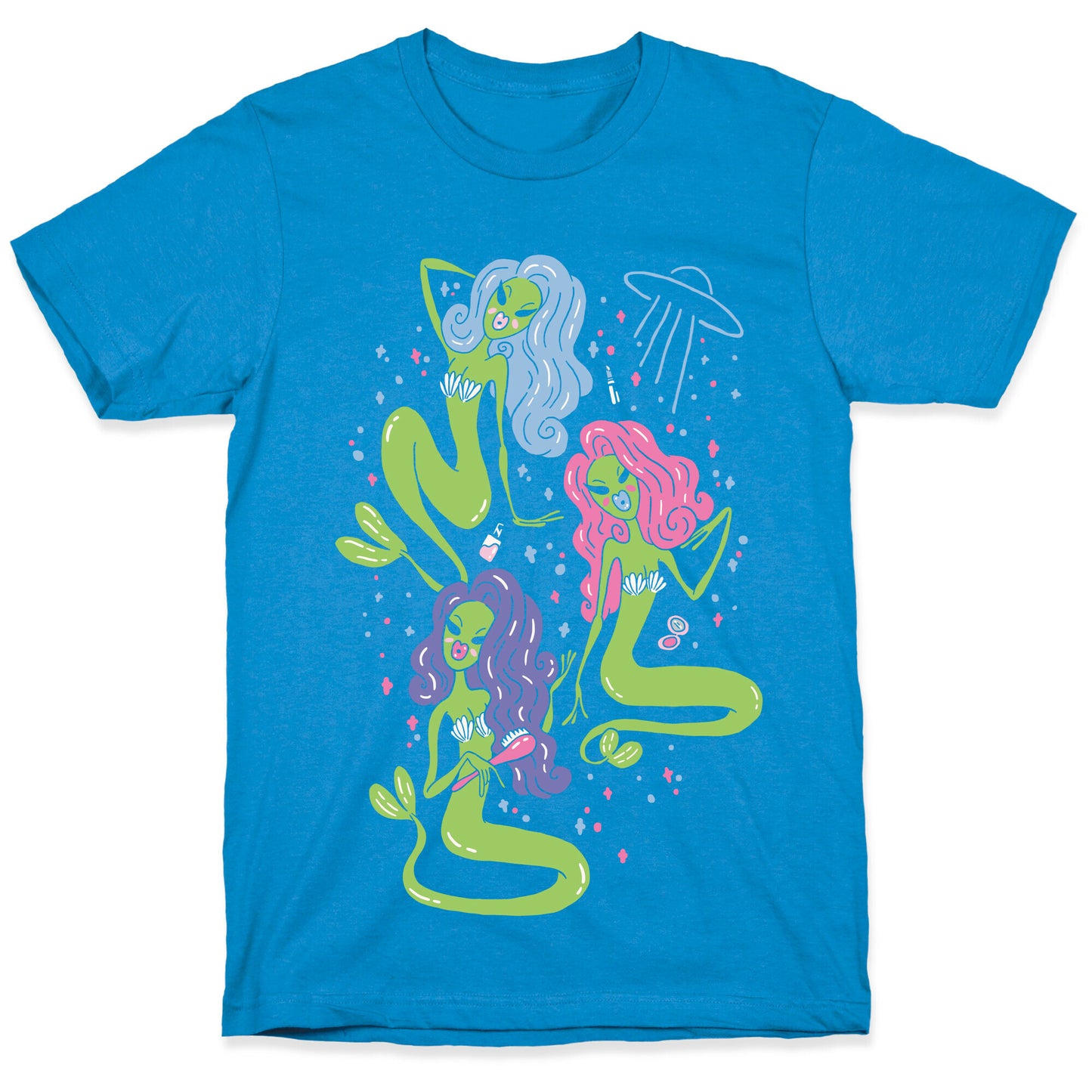 Mermaid Martians T-Shirt