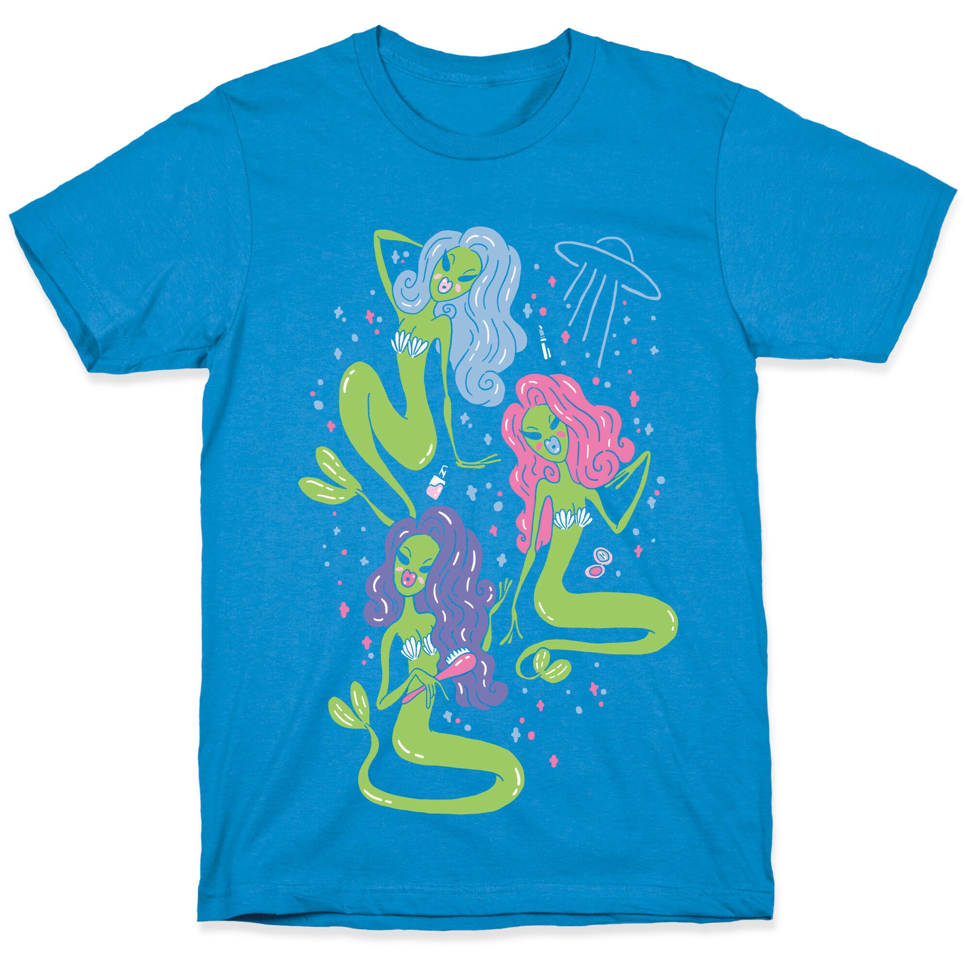 Mermaid Martians T-Shirt