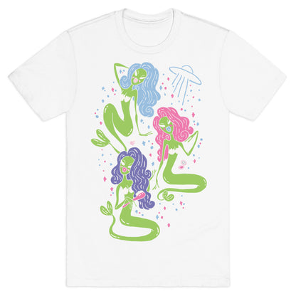 Mermaid Martians T-Shirt