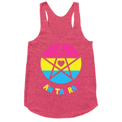 Pan-tagram (Pansexual Pentagram) Racerback Tank