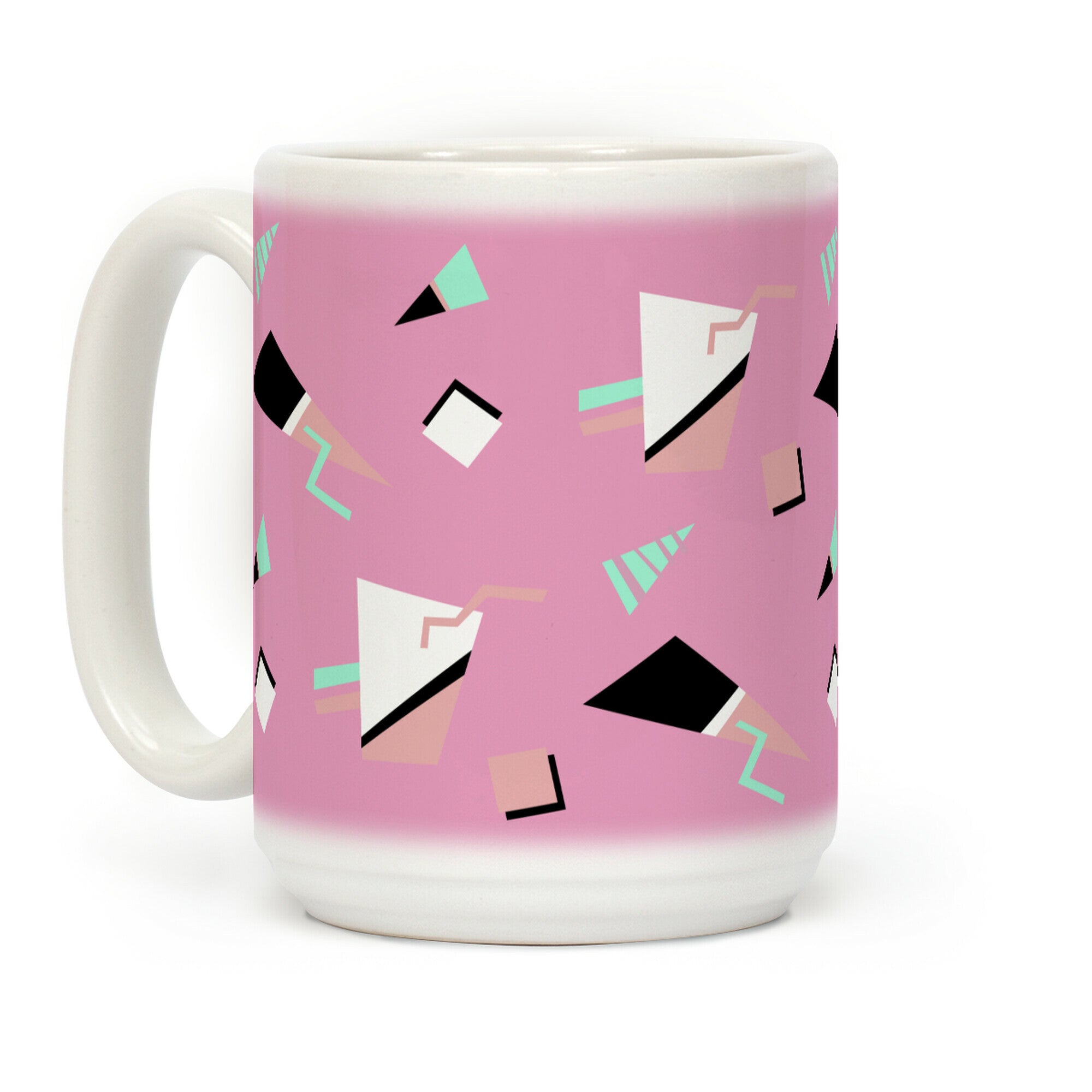 Mauve 80s/90s Pattern Coffee Mug