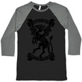 Jersey Devil Cryptid Society Baseball Tee