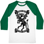 Jersey Devil Cryptid Society Baseball Tee