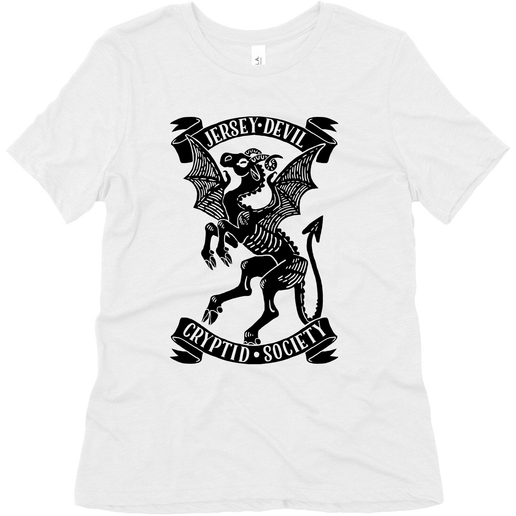 Jersey Devil Cryptid Society Women's Triblend Tee