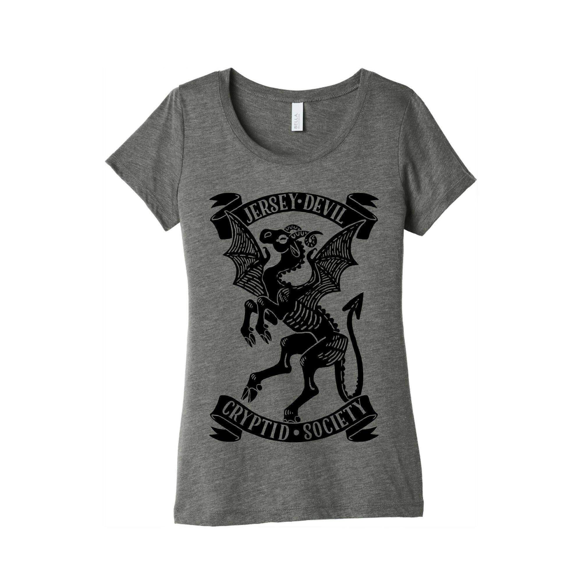 Jersey Devil Cryptid Society Women's Triblend Tee