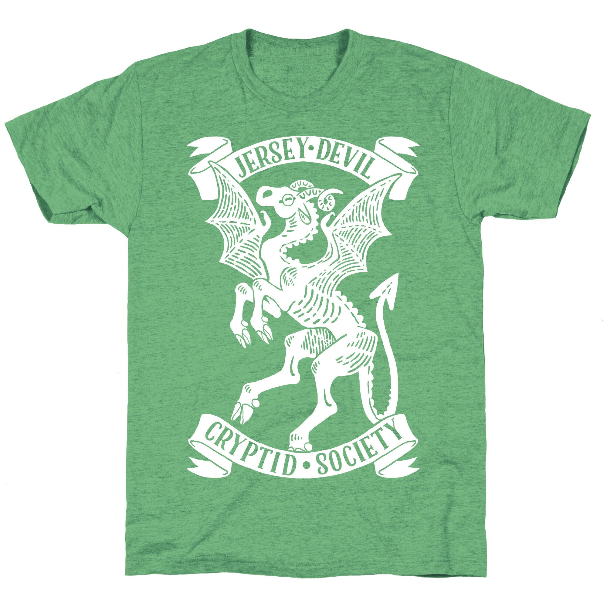 Jersey Devil Cryptid Society Unisex Triblend Tee