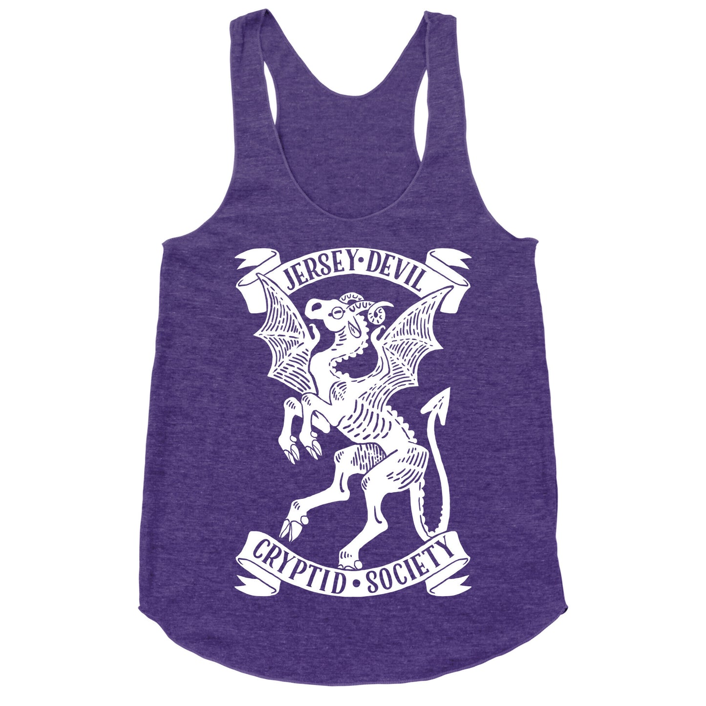 Jersey Devil Cryptid Society Racerback Tank