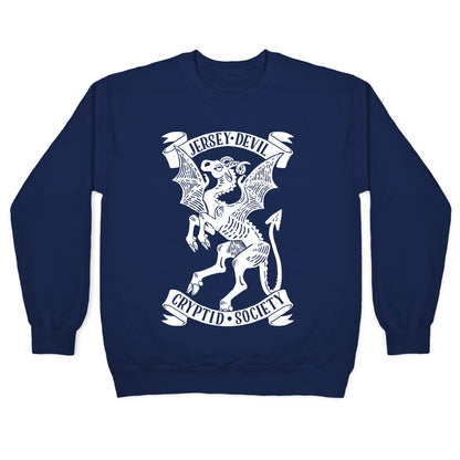 Jersey Devil Cryptid Society Crewneck Sweatshirt