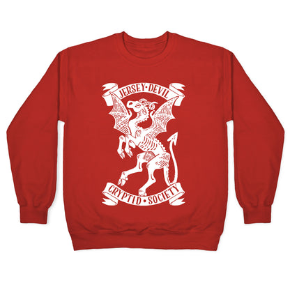 Jersey Devil Cryptid Society Crewneck Sweatshirt