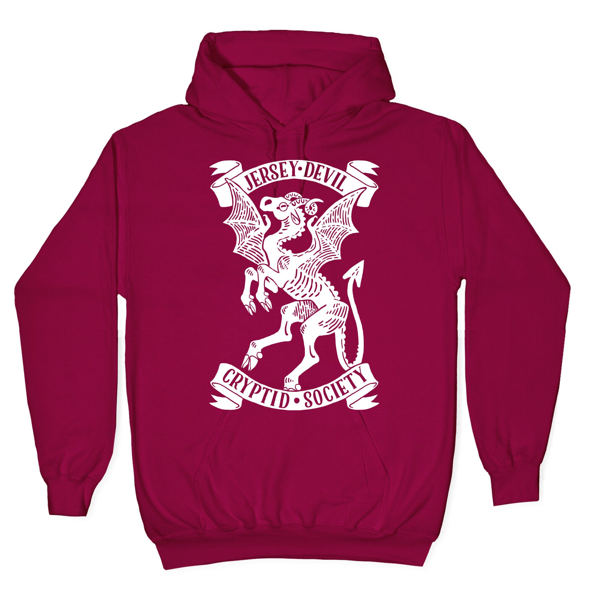 Jersey Devil Cryptid Society Hoodie