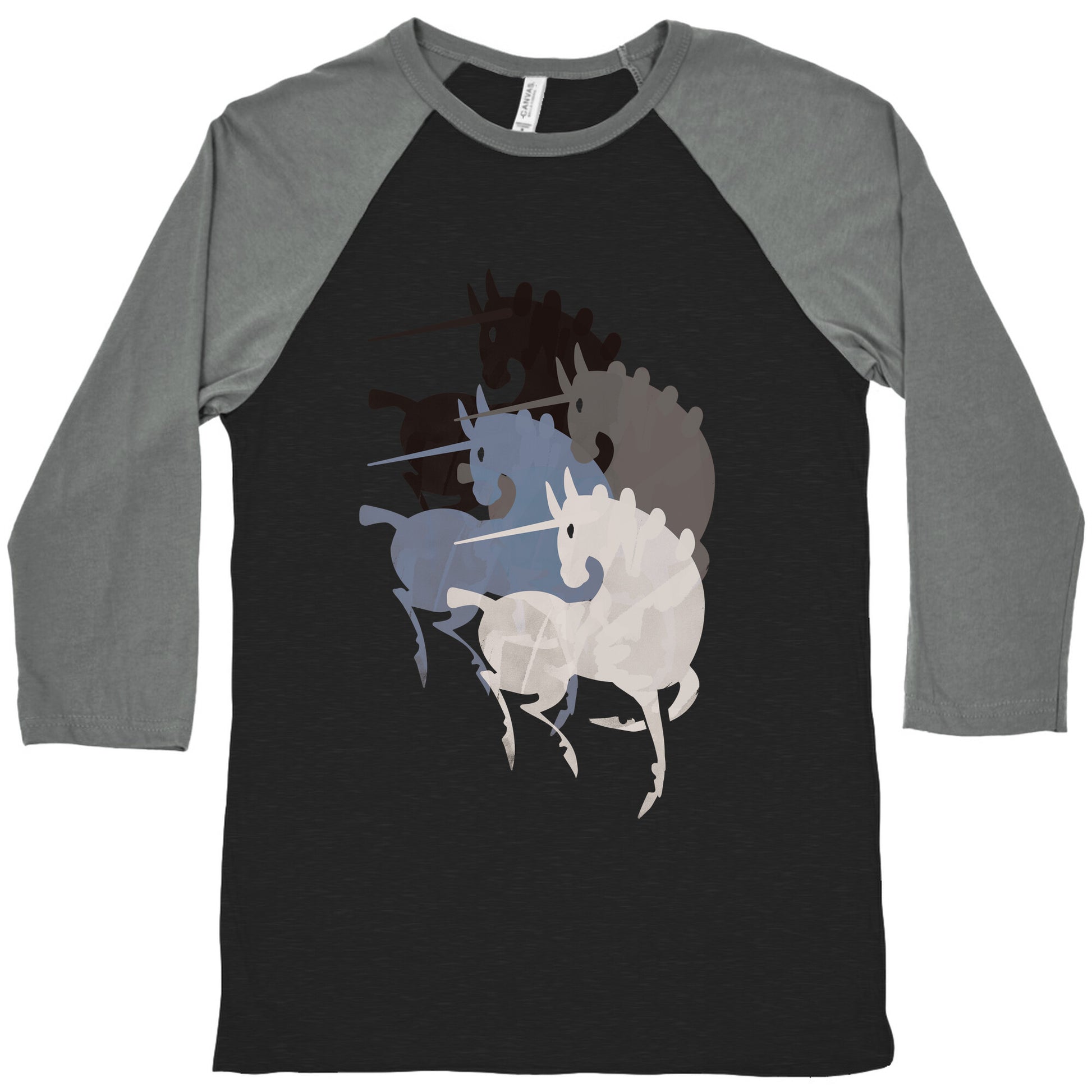 Unicorns Of The Apocalypse Baseball Tee