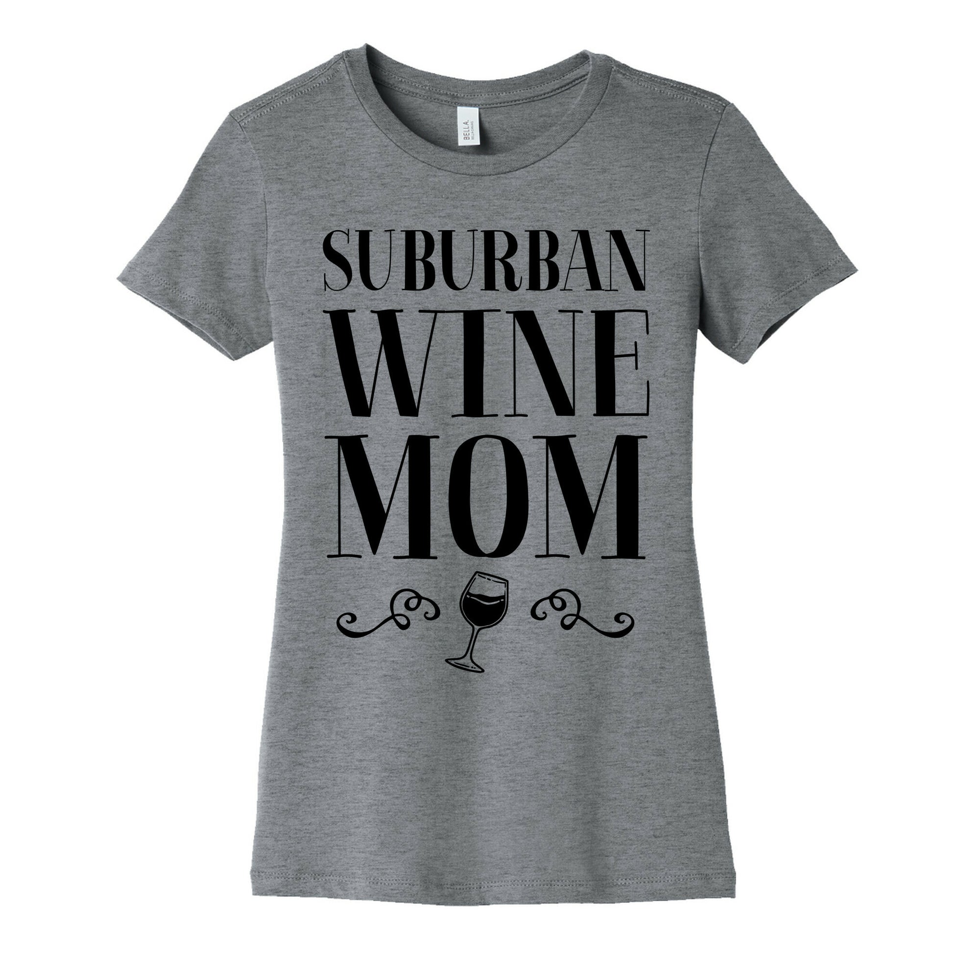Suburban Wine Mom Women's Cotton Tee