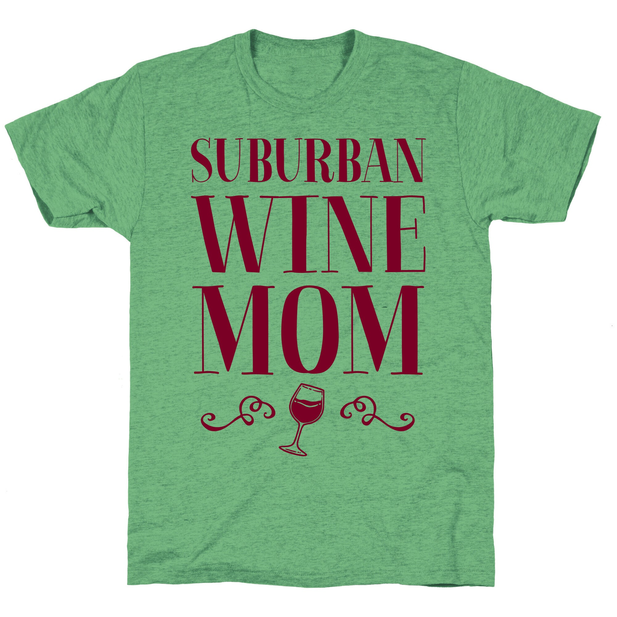 Suburban Wine Mom Unisex Triblend Tee