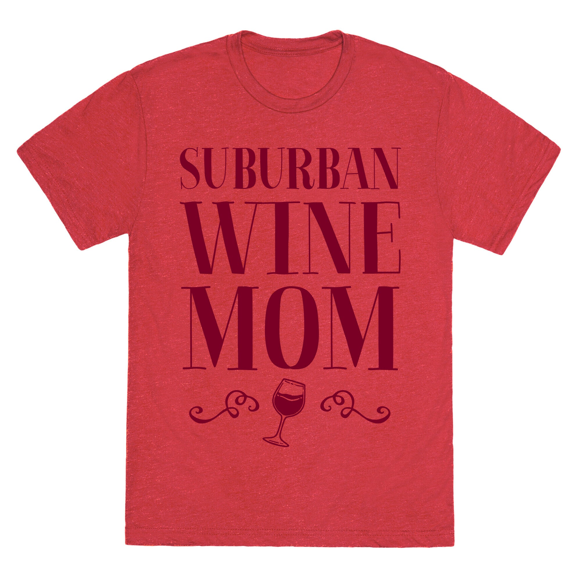 Suburban Wine Mom Unisex Triblend Tee