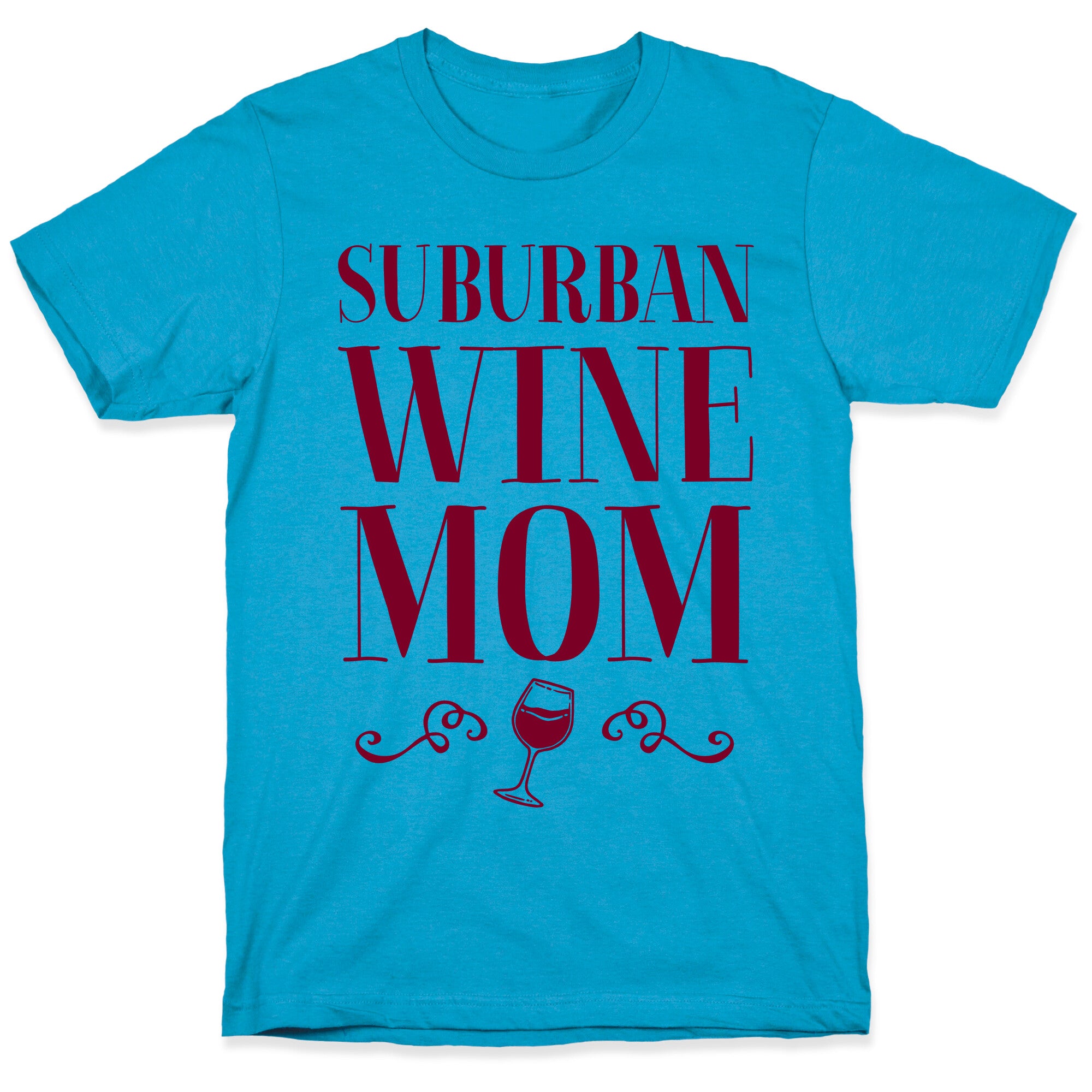 Suburban Wine Mom Unisex Triblend Tee