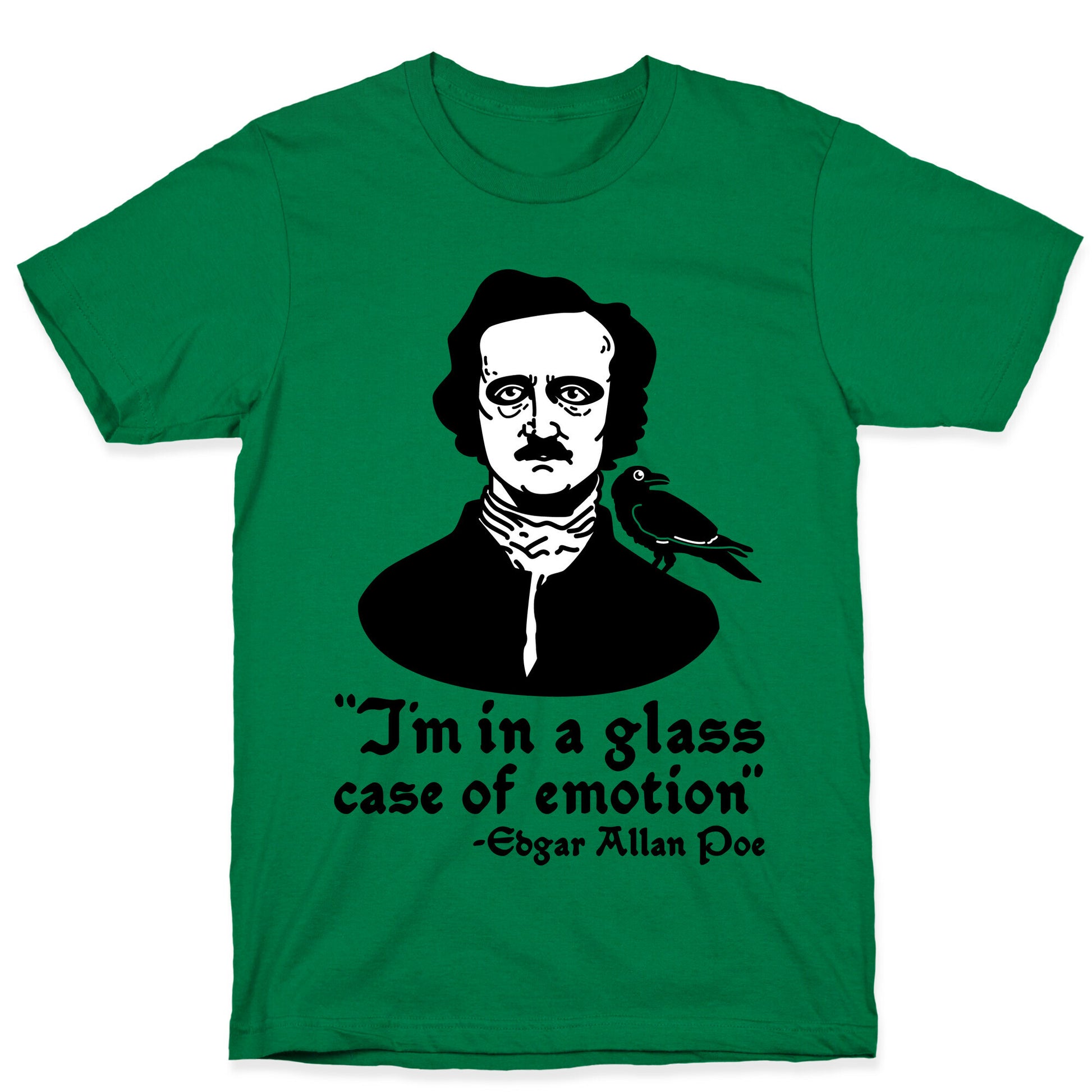 Poe in a Glass Case of Emotion T-Shirt