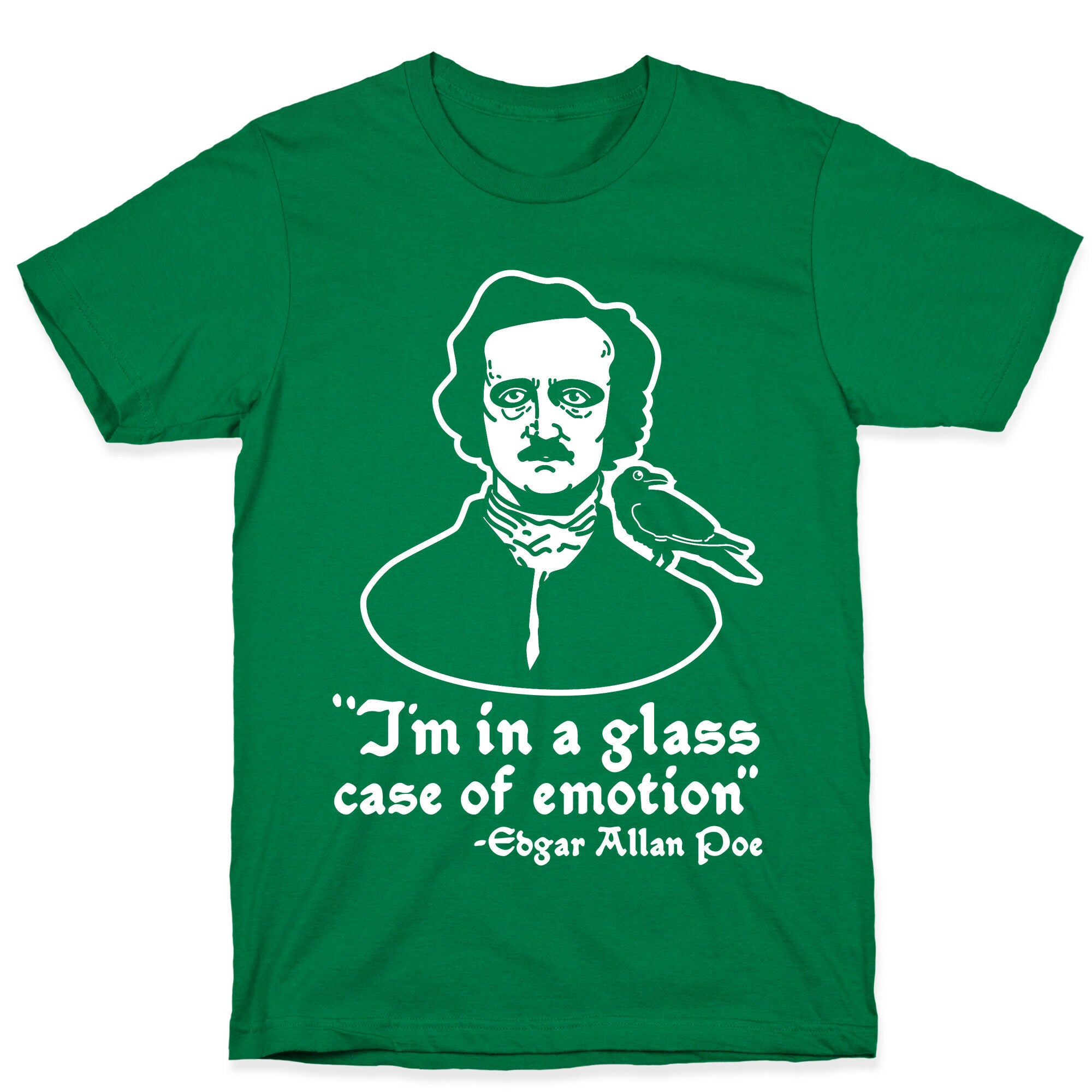 Poe in a Glass Case of Emotion T-Shirt