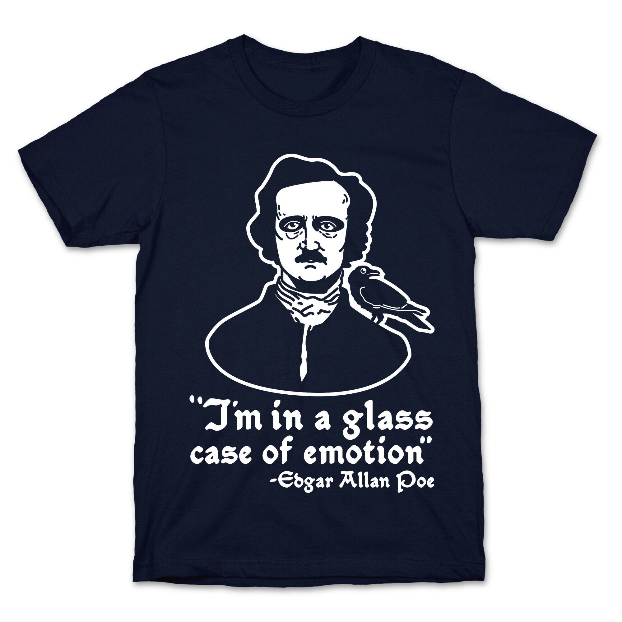 Poe in a Glass Case of Emotion T-Shirt