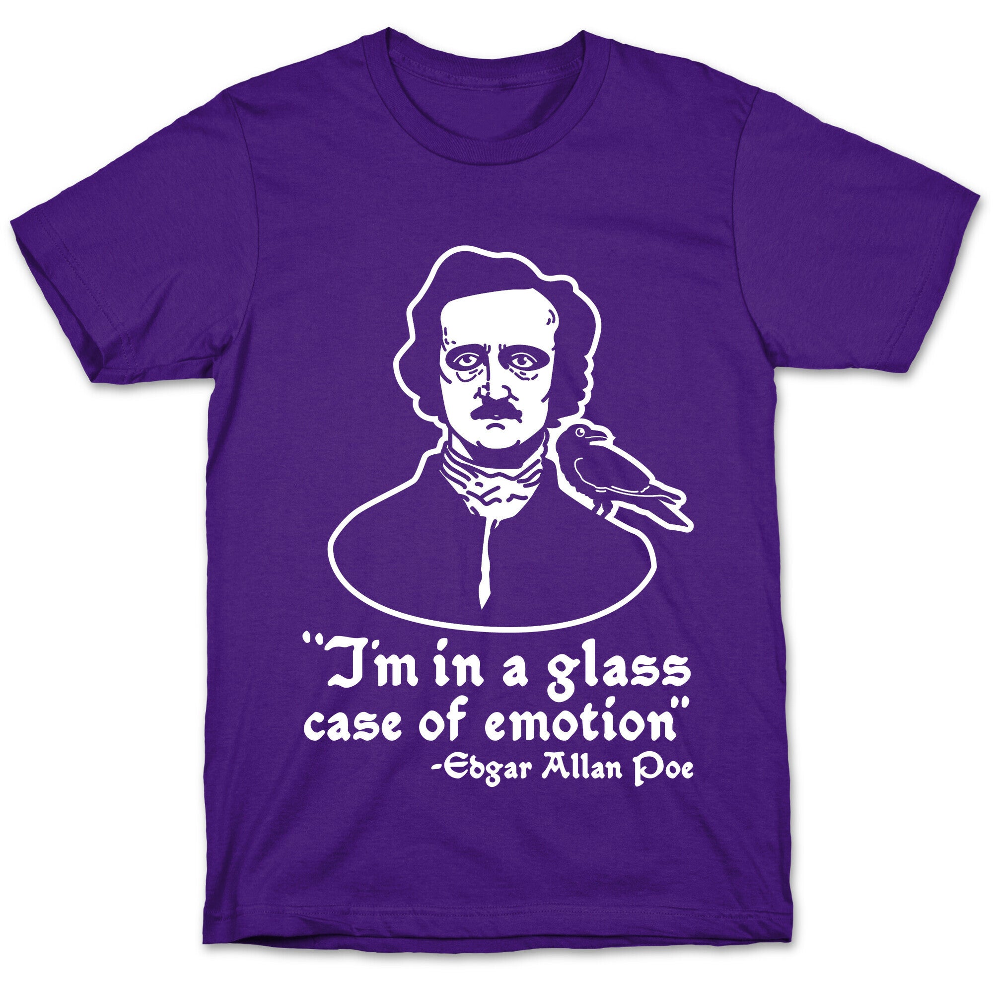 Poe in a Glass Case of Emotion T-Shirt