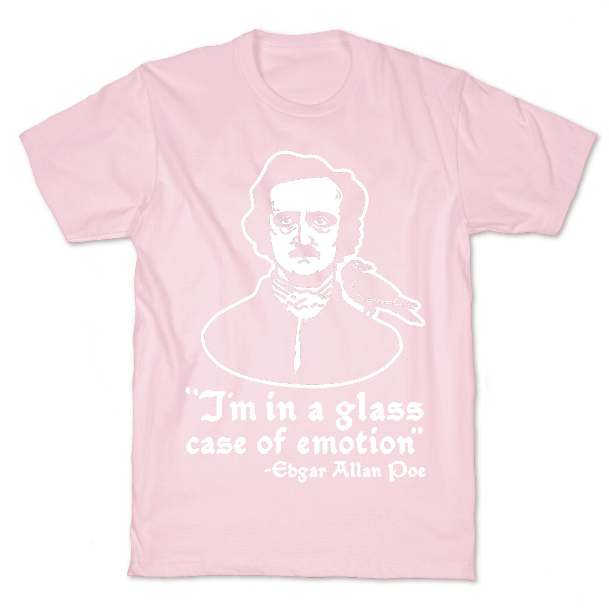 Poe in a Glass Case of Emotion T-Shirt