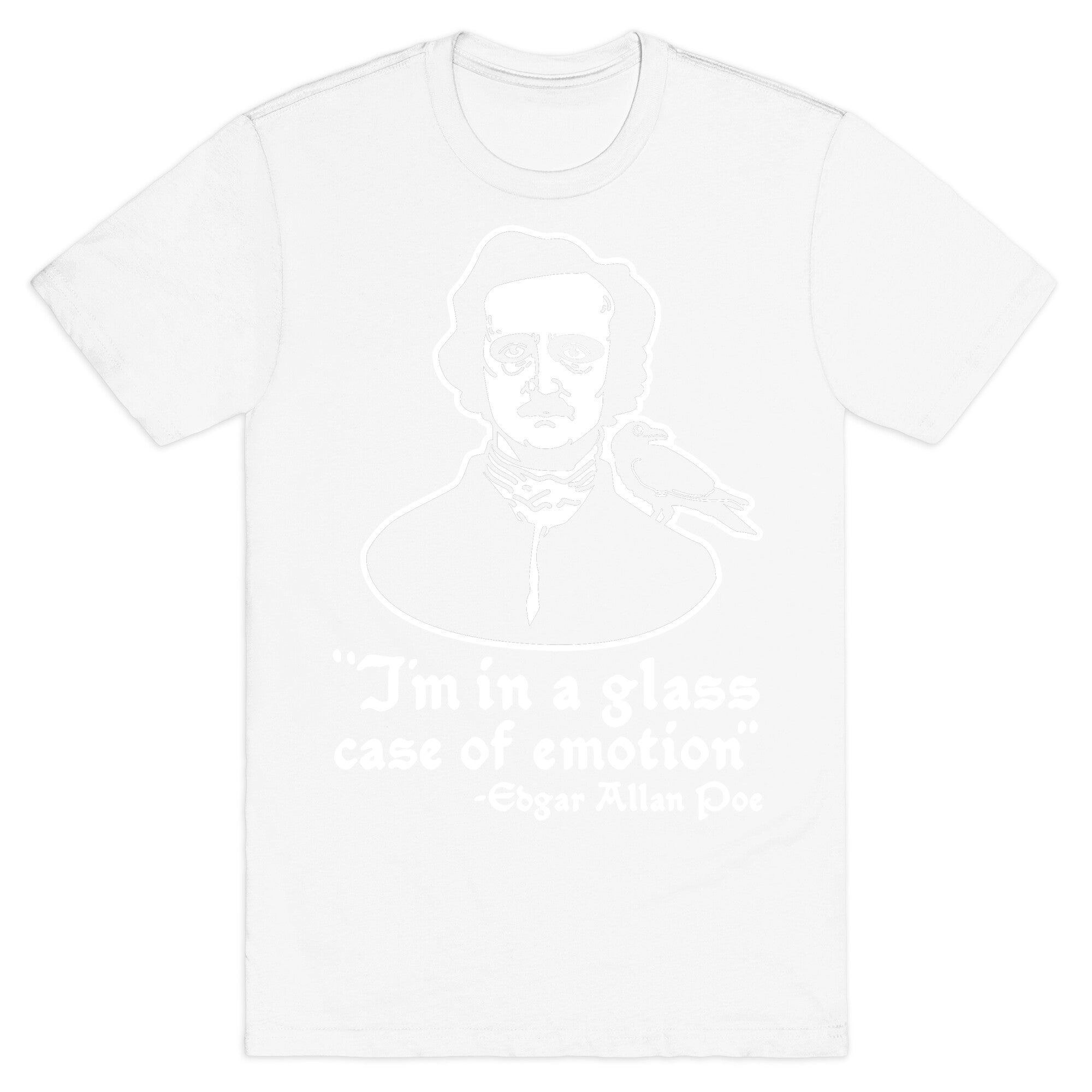 Poe in a Glass Case of Emotion T-Shirt