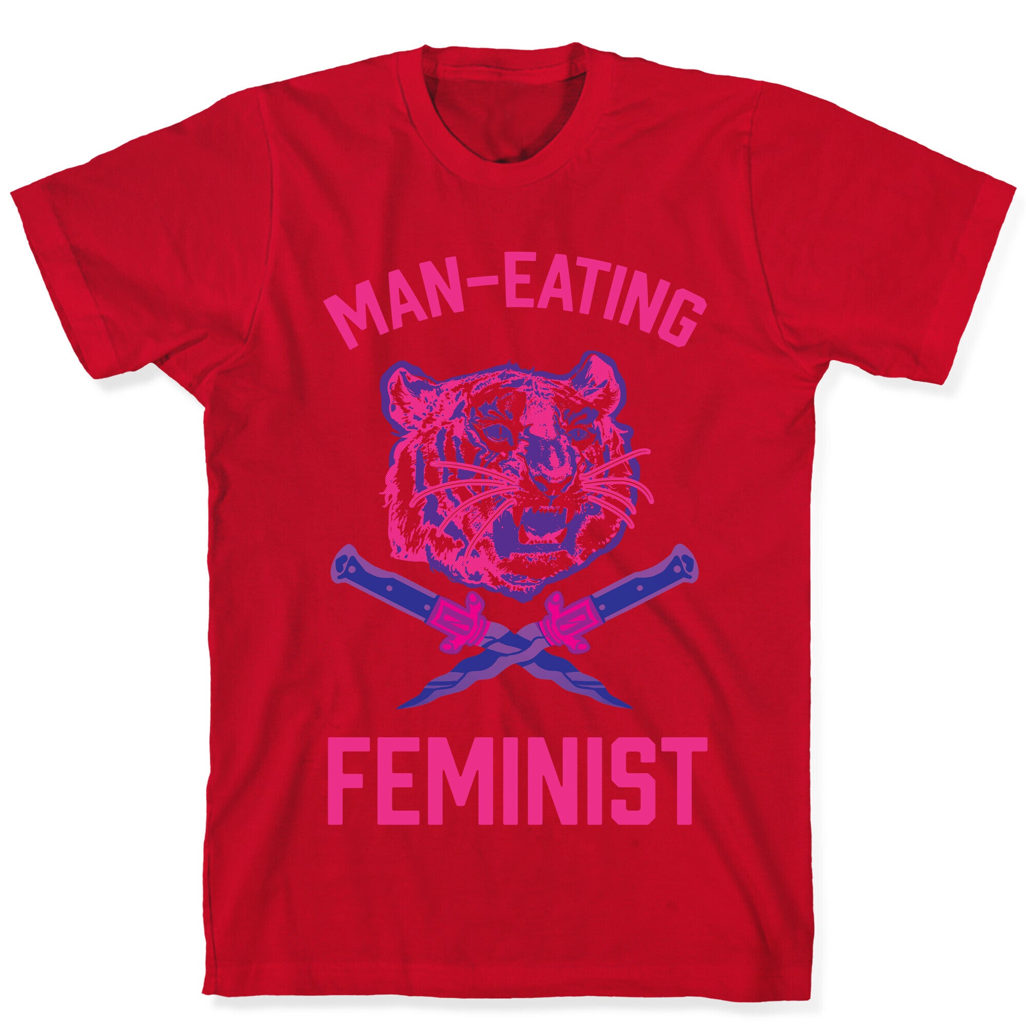 Man-Eating Feminist T-Shirt