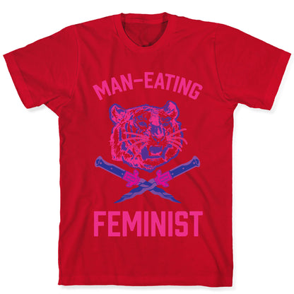 Man-Eating Feminist T-Shirt