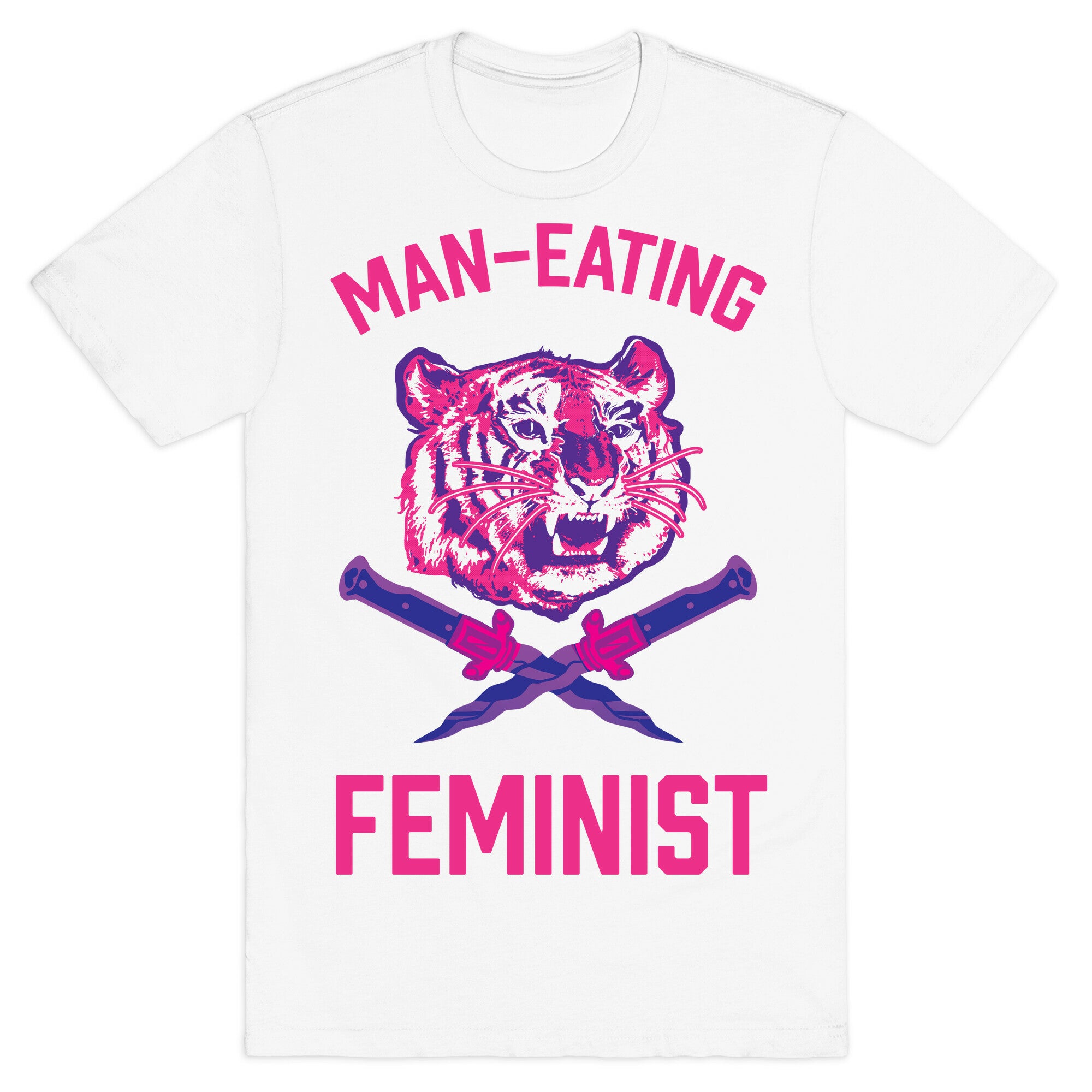Man-Eating Feminist T-Shirt