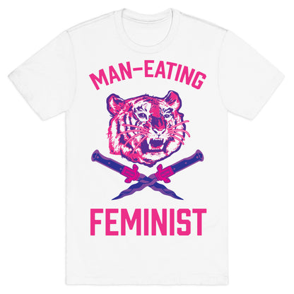 Man-Eating Feminist T-Shirt