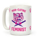Man-Eating Feminist Coffee Mug