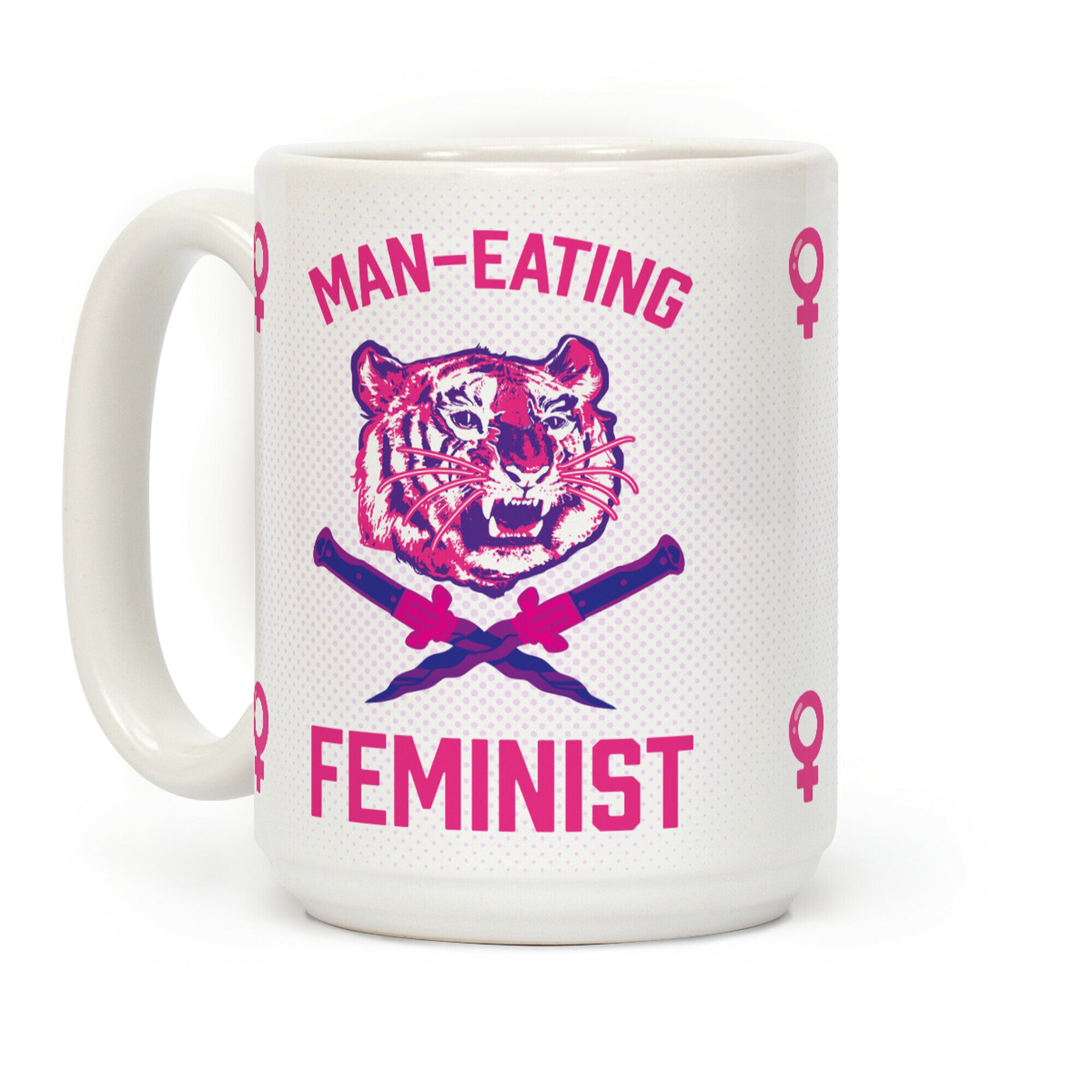 Man-Eating Feminist Coffee Mug