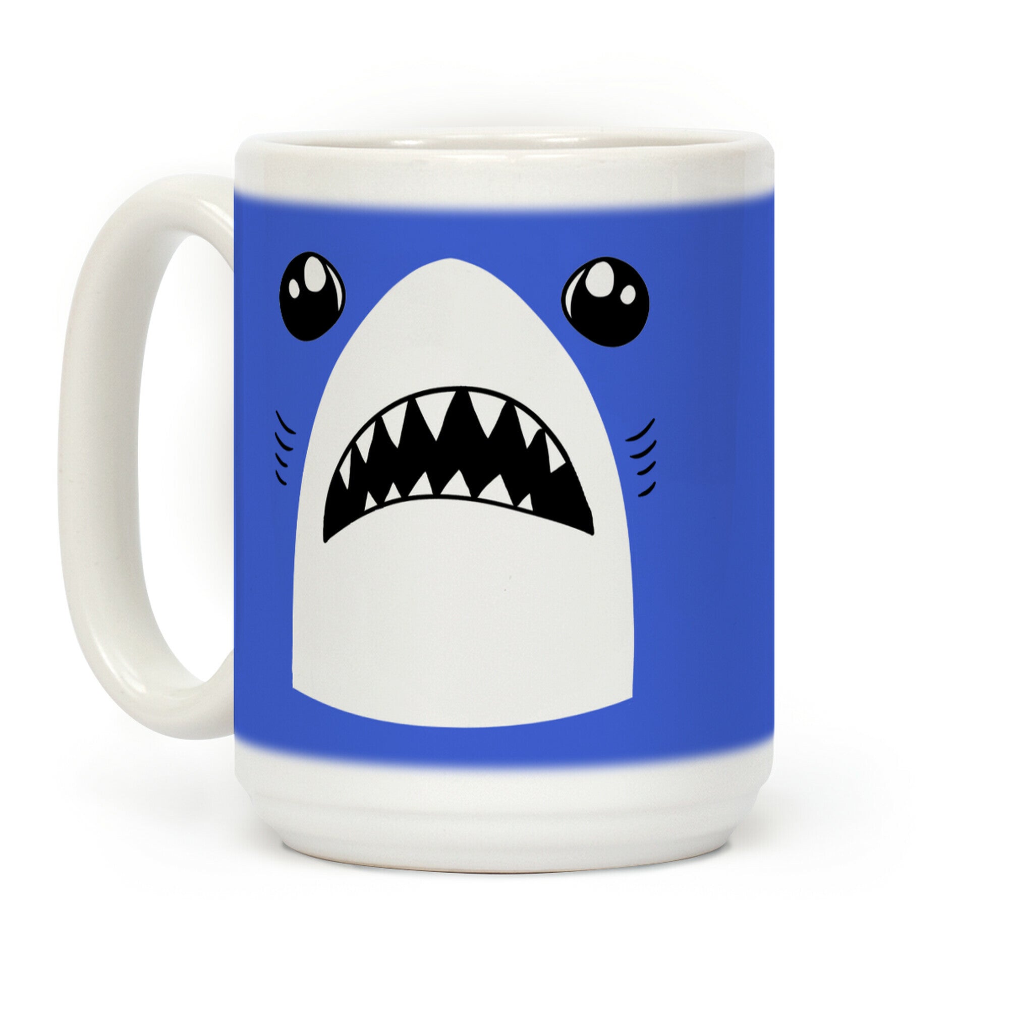 Left Shark Face Coffee Mug
