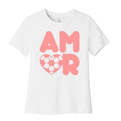 Soccer Amor Women's Cotton Tee