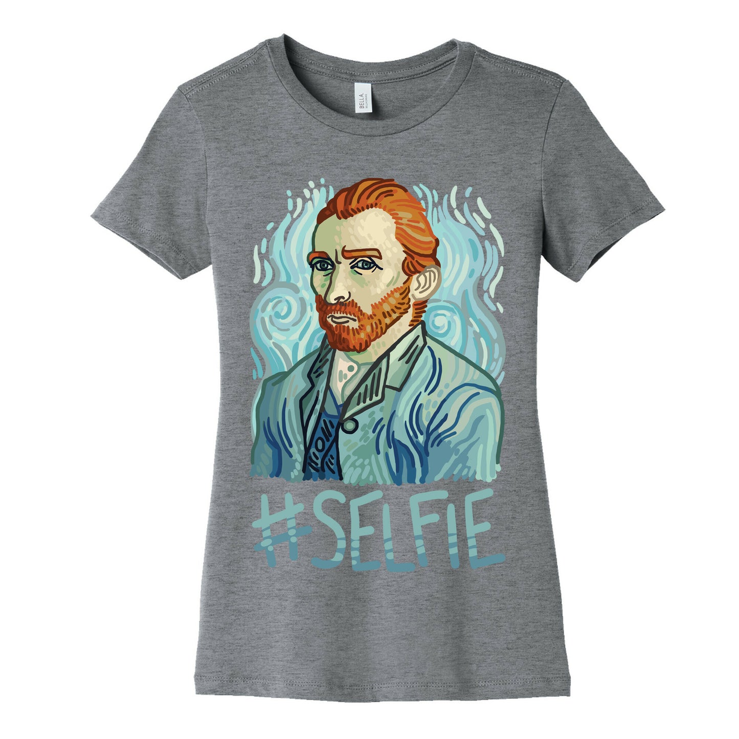 Van Gogh Selfie Women's Cotton Tee