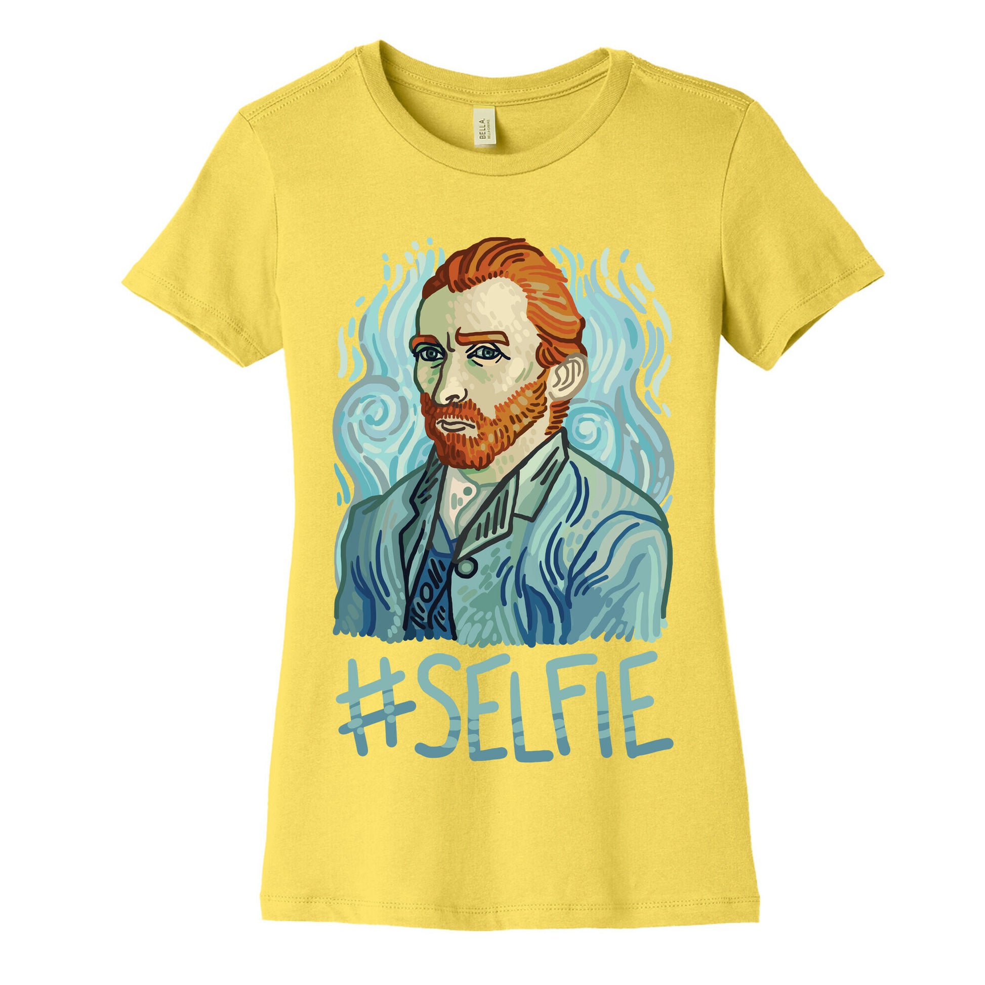 Van Gogh Selfie Women's Cotton Tee