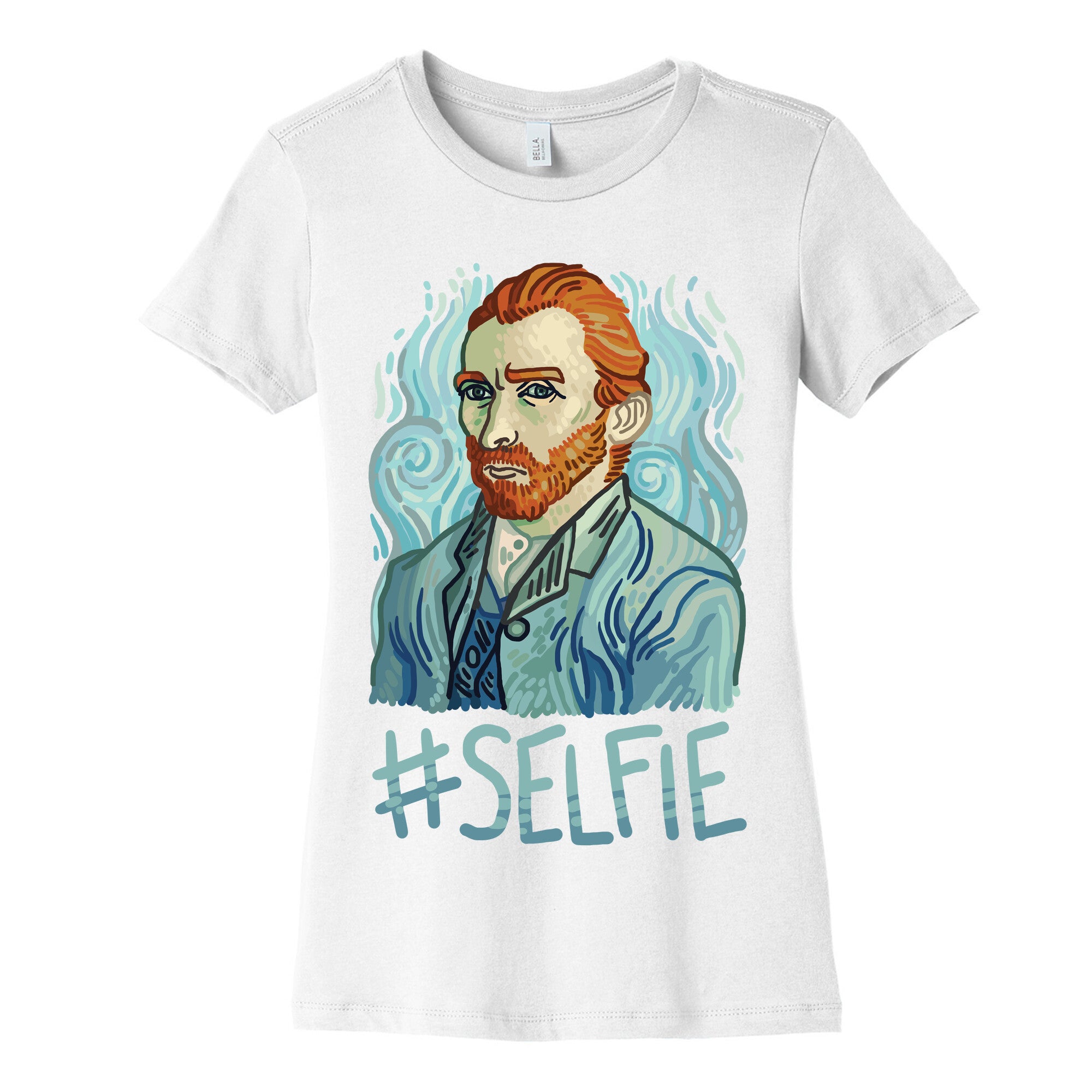 Van Gogh Selfie Women's Cotton Tee
