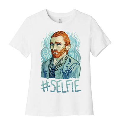 Van Gogh Selfie Women's Cotton Tee