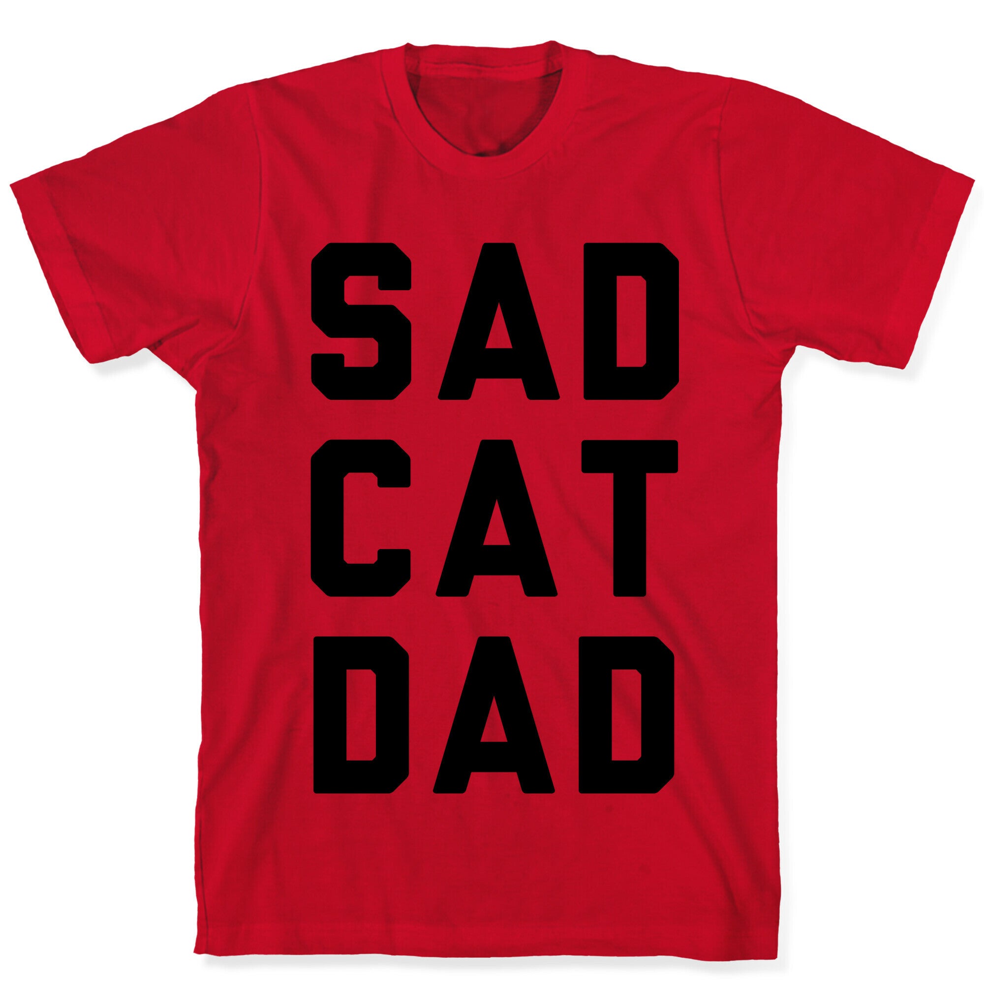 Sad Cat Dad T-Shirt